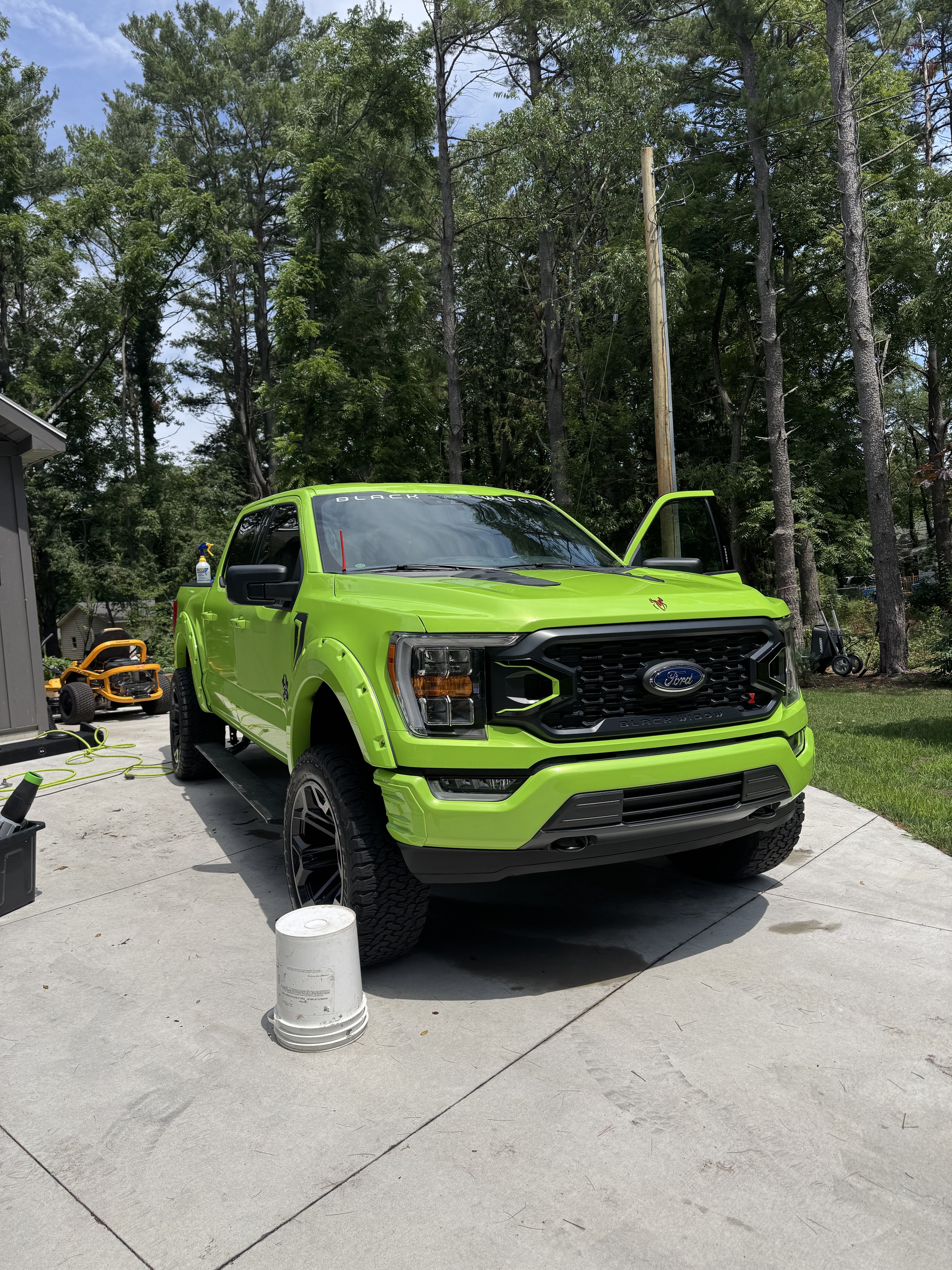 Green Ford — detail work